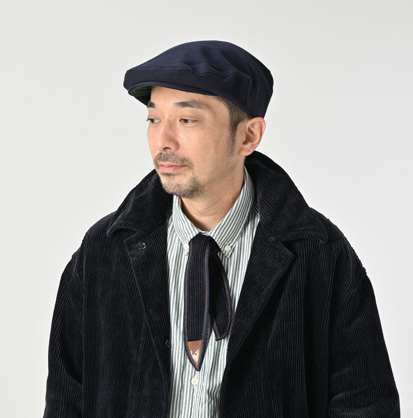 Selvage Corduroy 1908 Tie Male Model