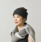 Linen Cashmere Knit Cap