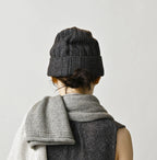 Linen Cashmere Knit Cap