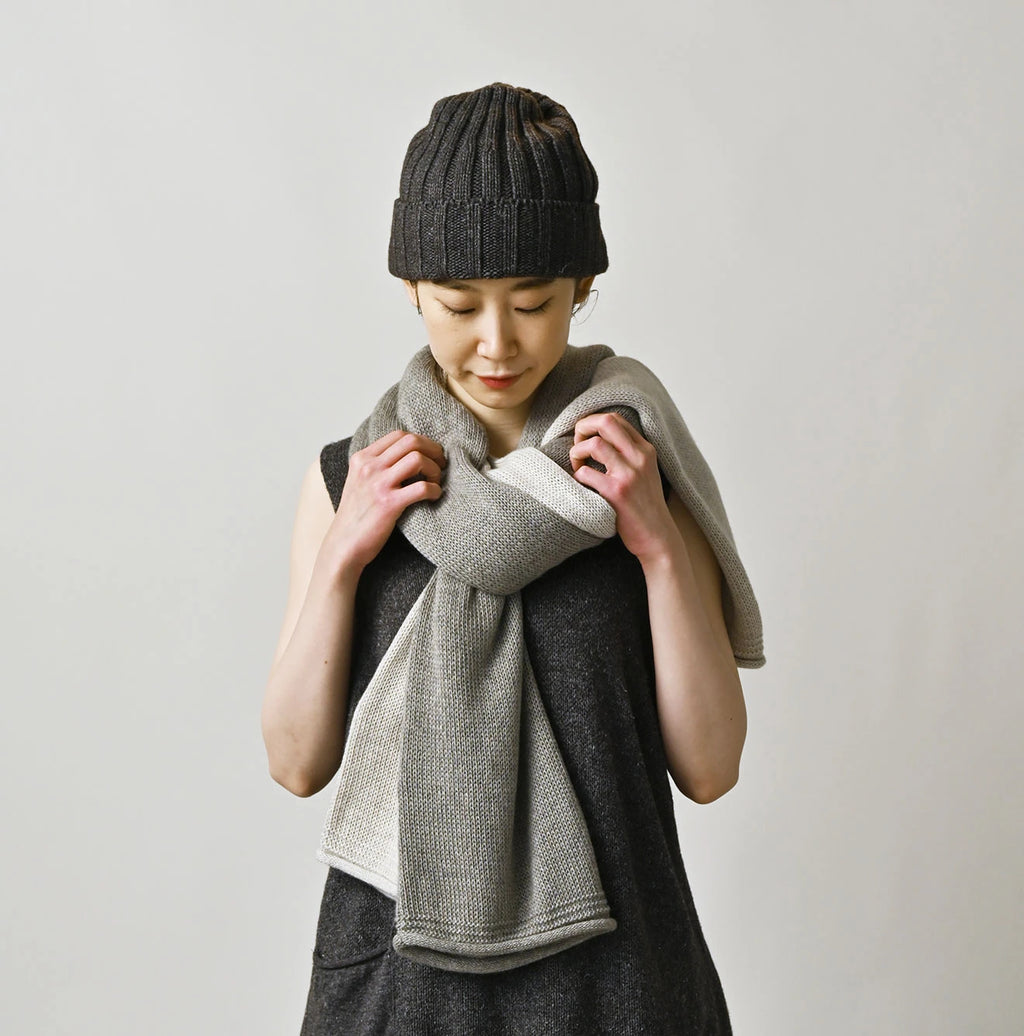 Linen Cashmere Gauze Muffler