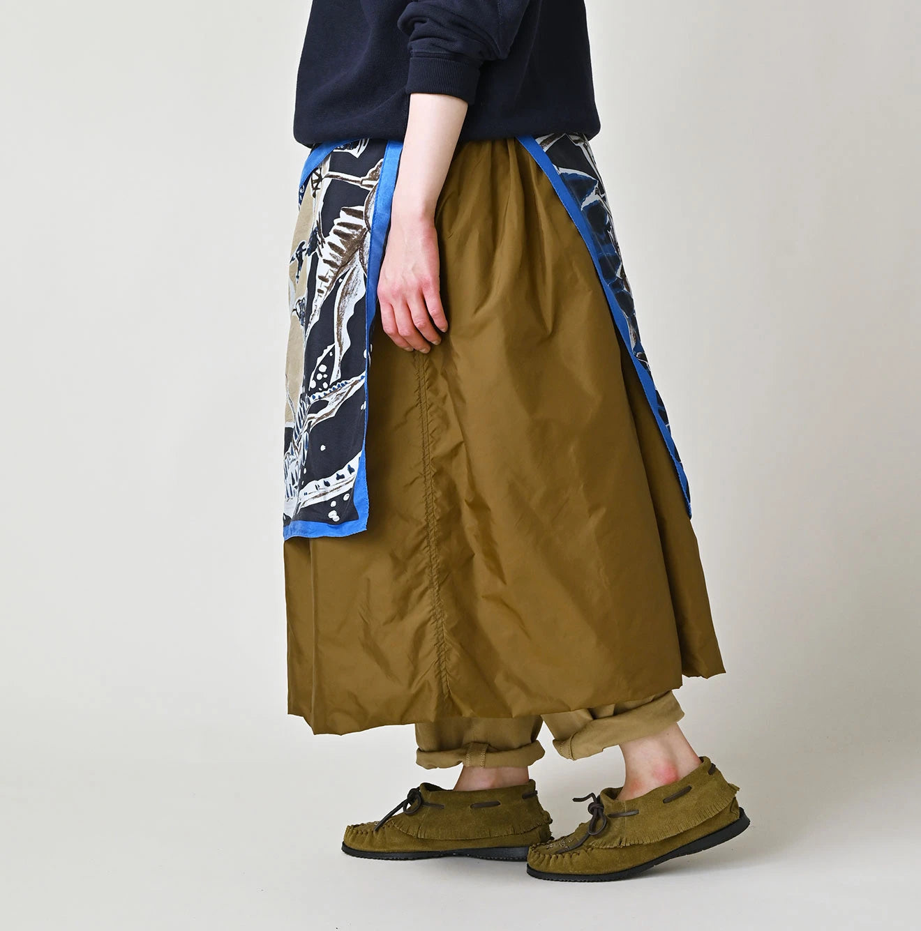 Silk Skier Komon Furoshiki