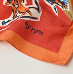 Silk Skier Komon Furoshiki