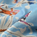 Silk Skier Komon Furoshiki