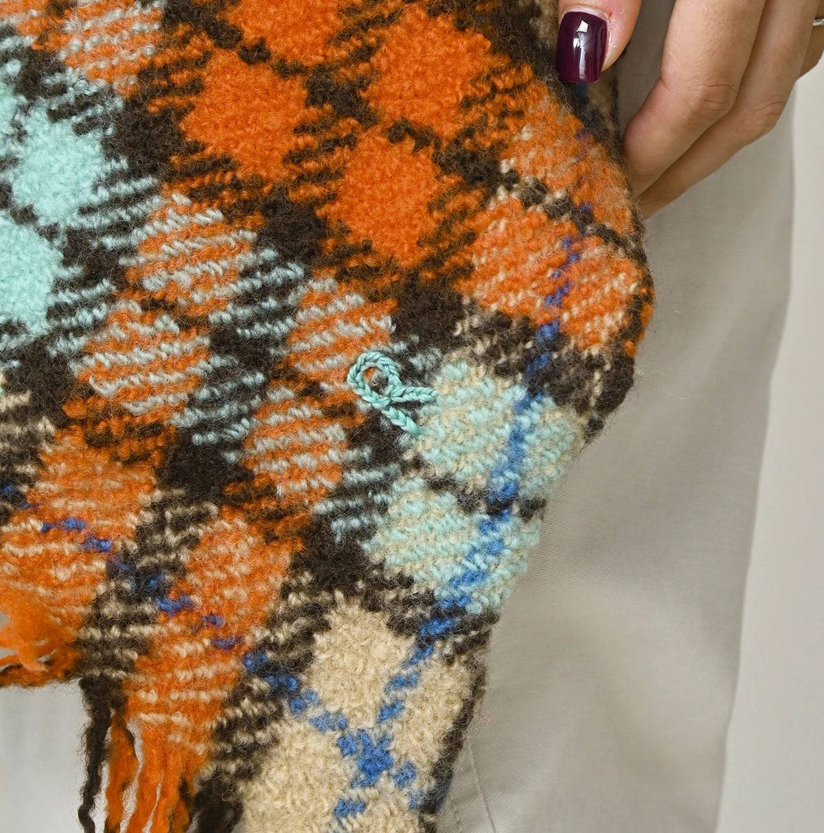 Indian Boiled Wool Stole