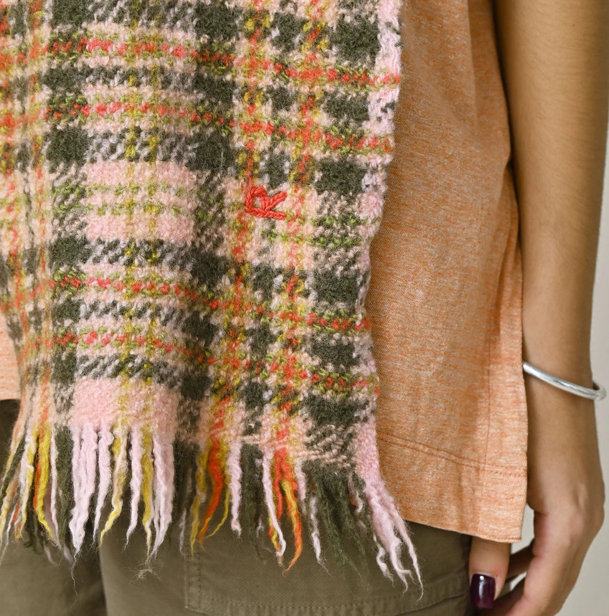 Indian Boiled Wool Muffler