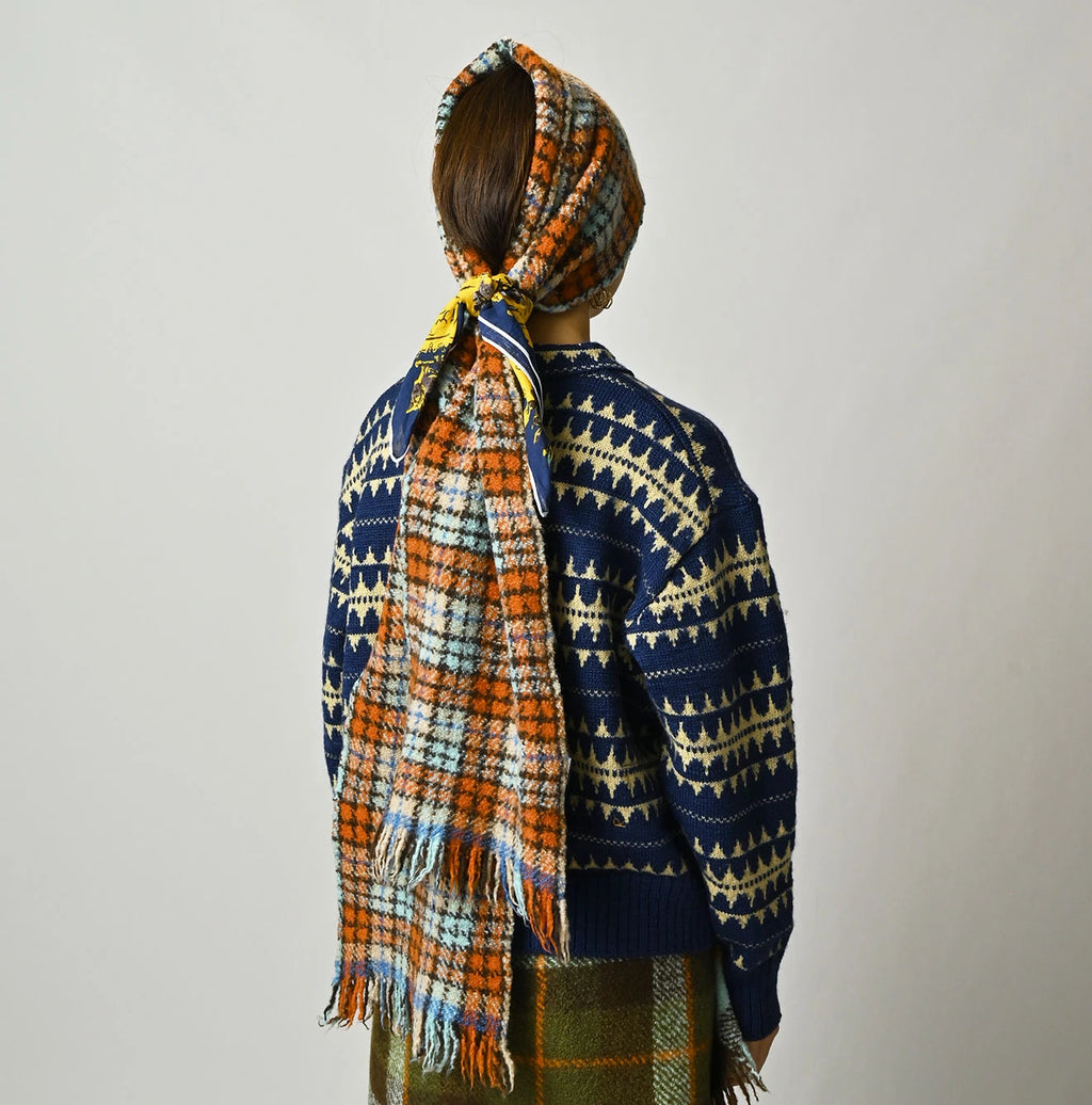 Indian Boiled Wool Muffler