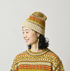Fair Isle Jacquard Knit Cap
