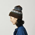 Fair Isle Jacquard Knit Cap