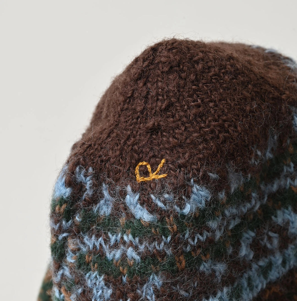 Fair Isle Jacquard Knit Cap
