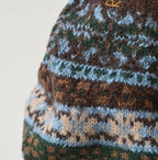 Fair Isle Jacquard Knit Cap