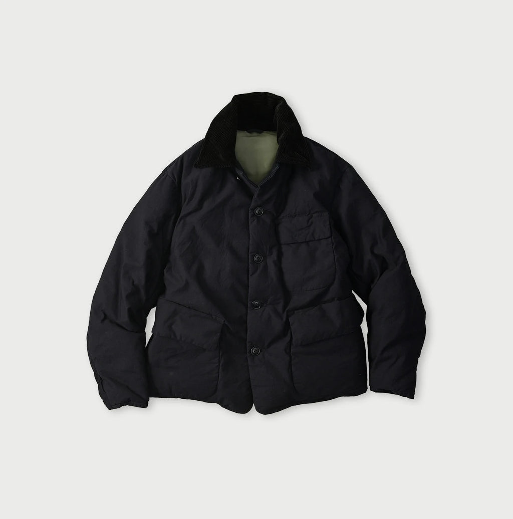 Indigo Thin Back Satin x Nylon 908 Yama Coverall