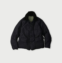 Indigo Thin Back Satin x Nylon 908 Yama Coverall
