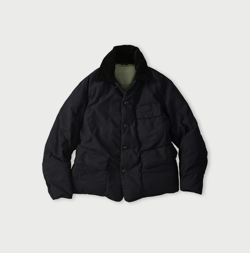 Indigo Thin Back Satin x Nylon 908 Yama Coverall