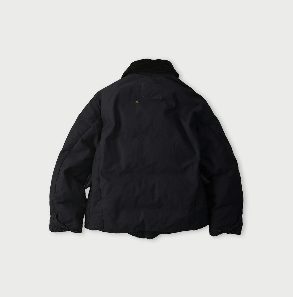 Indigo Thin Back Satin x Nylon 908 Yama Coverall
