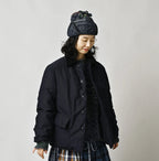 Indigo Thin Back Satin x Nylon 908 Yama Coverall