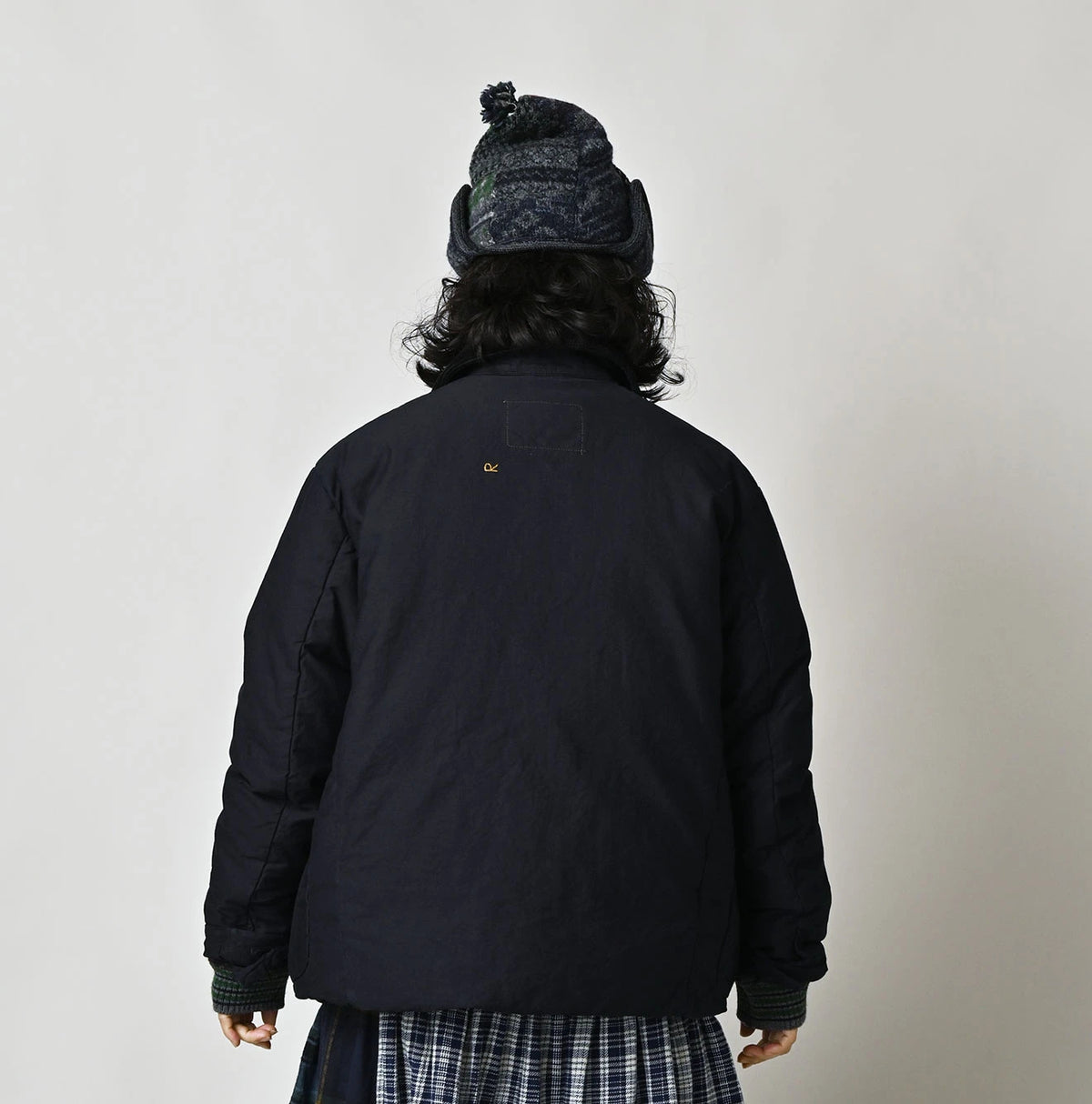 Indigo Thin Back Satin x Nylon 908 Yama Coverall