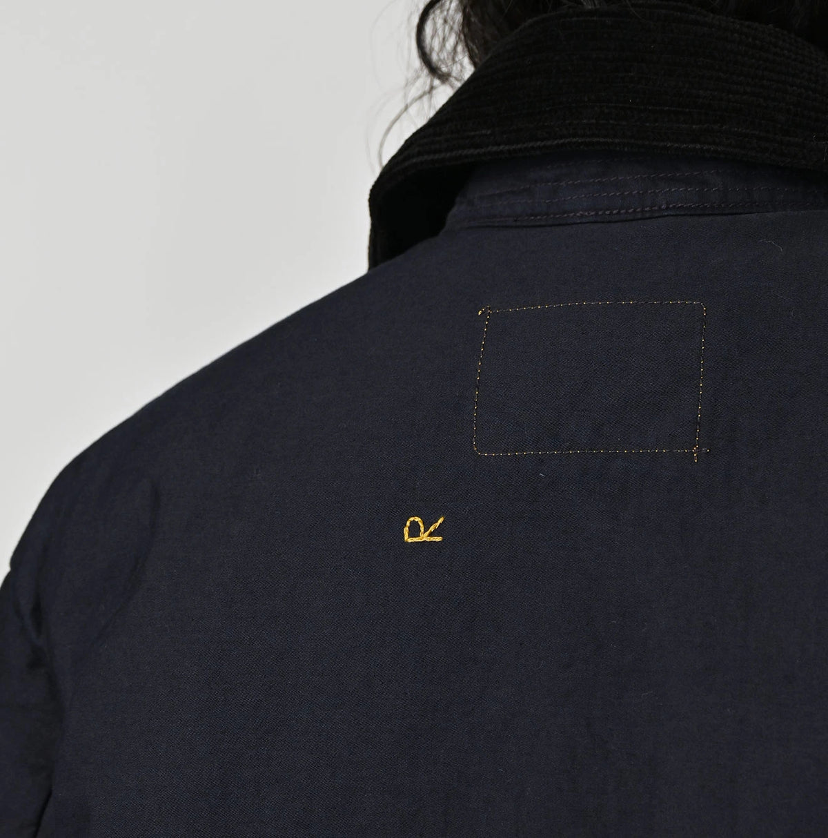 Indigo Thin Back Satin x Nylon 908 Yama Coverall