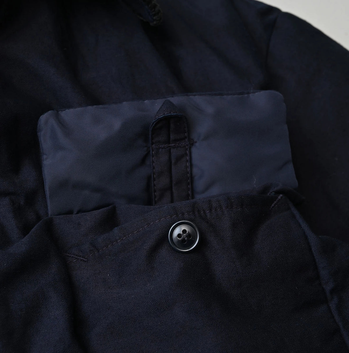 Indigo Thin Back Satin x Nylon 908 Yama Coverall