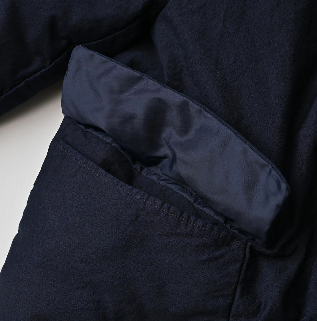 Indigo Thin Back Satin x Nylon 908 Yama Coverall