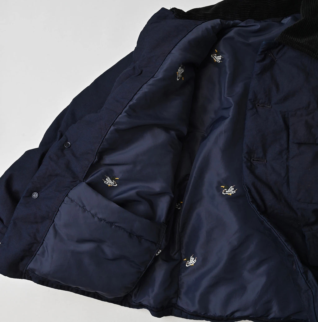 Indigo Thin Back Satin x Nylon 908 Yama Coverall