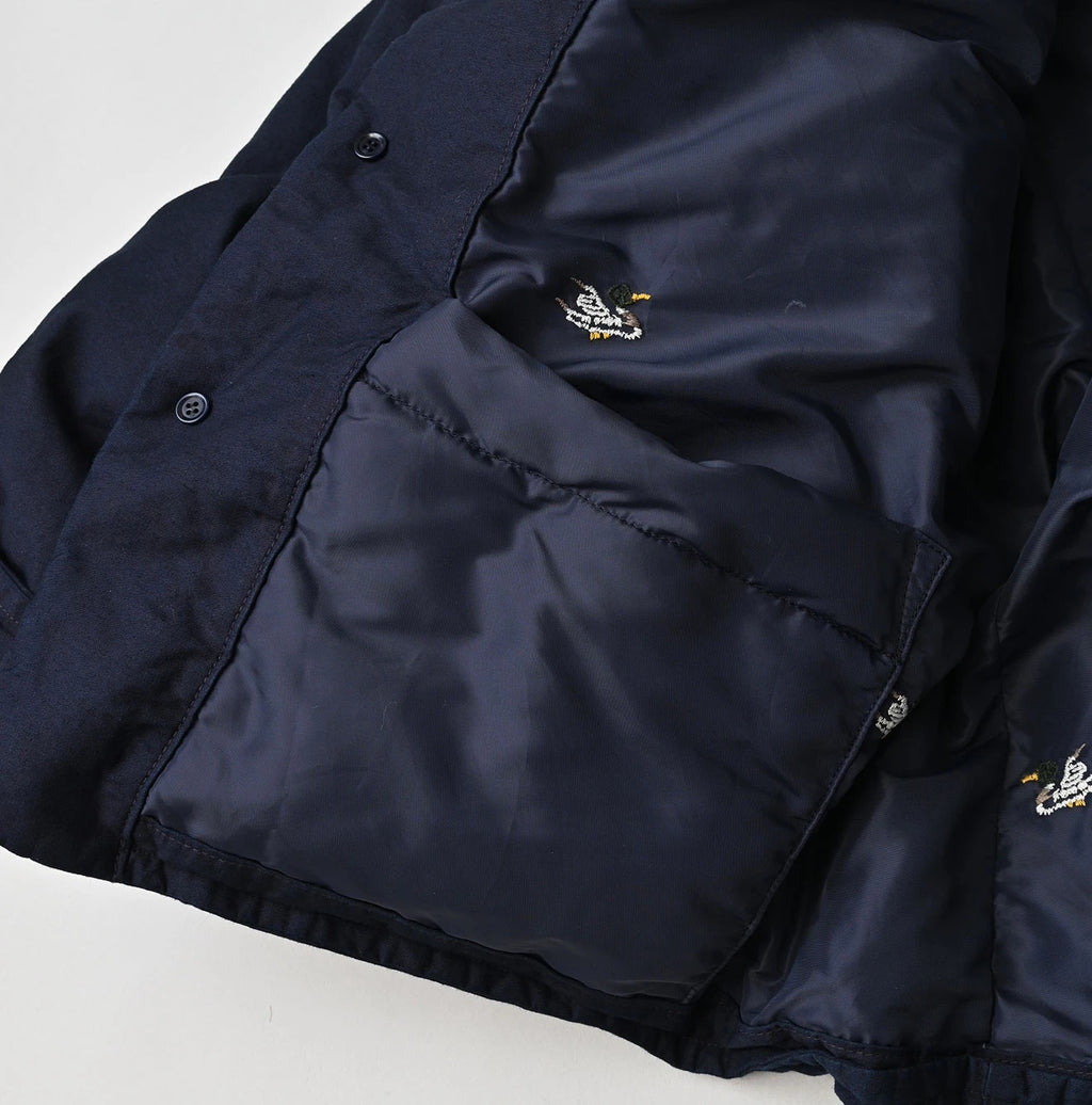 Indigo Thin Back Satin x Nylon 908 Yama Coverall