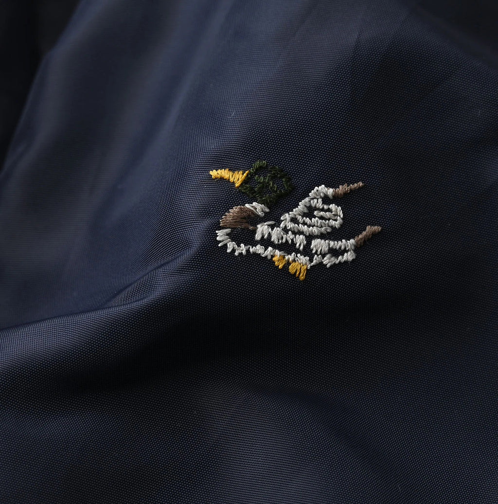 Indigo Thin Back Satin x Nylon 908 Yama Coverall
