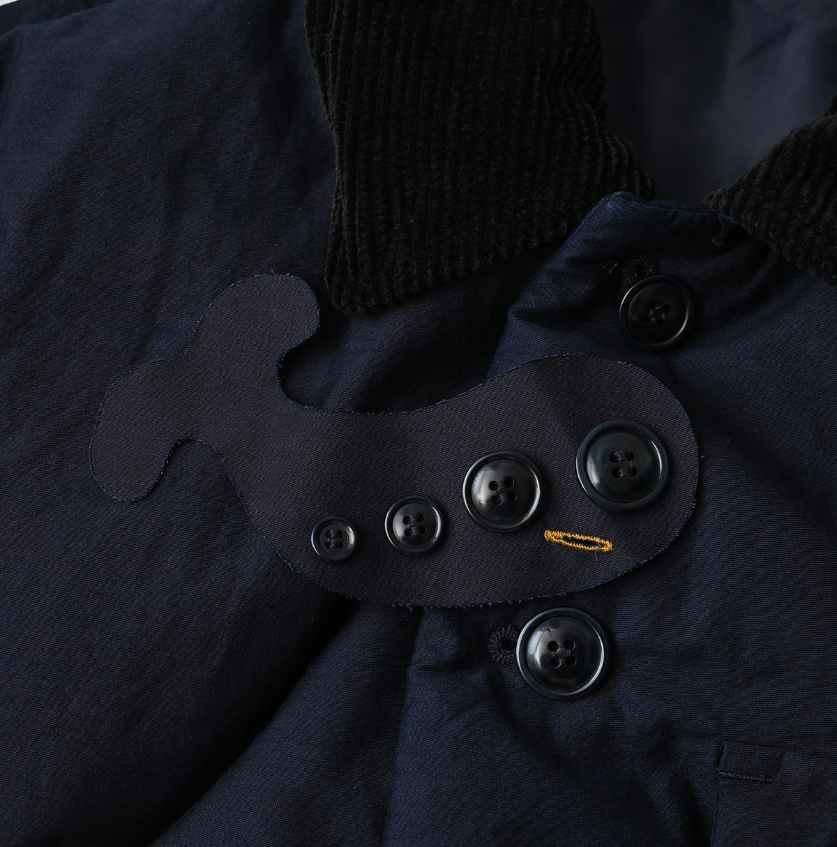 Indigo Thin Back Satin x Nylon 908 Yama Coverall