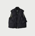 Indigo Thin Back Satin x Nylon 908 Vest