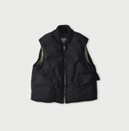 Indigo Thin Back Satin x Nylon 908 Vest
