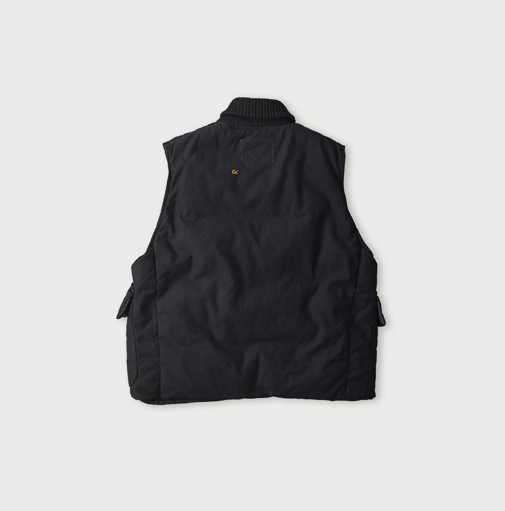 Indigo Thin Back Satin x Nylon 908 Vest