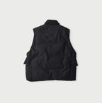 Indigo Thin Back Satin x Nylon 908 Vest