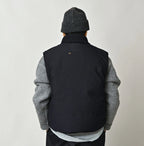 Indigo Thin Back Satin x Nylon 908 Vest