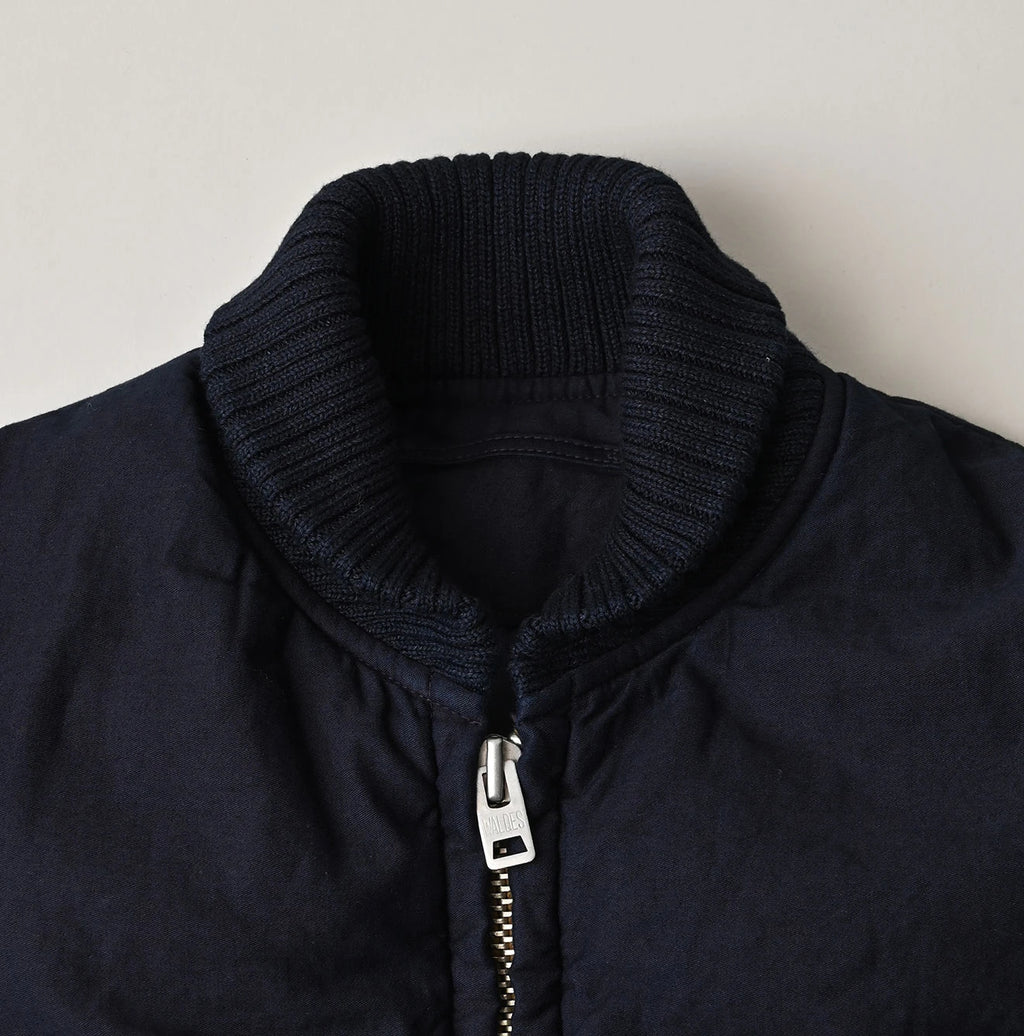 Indigo Thin Back Satin x Nylon 908 Vest