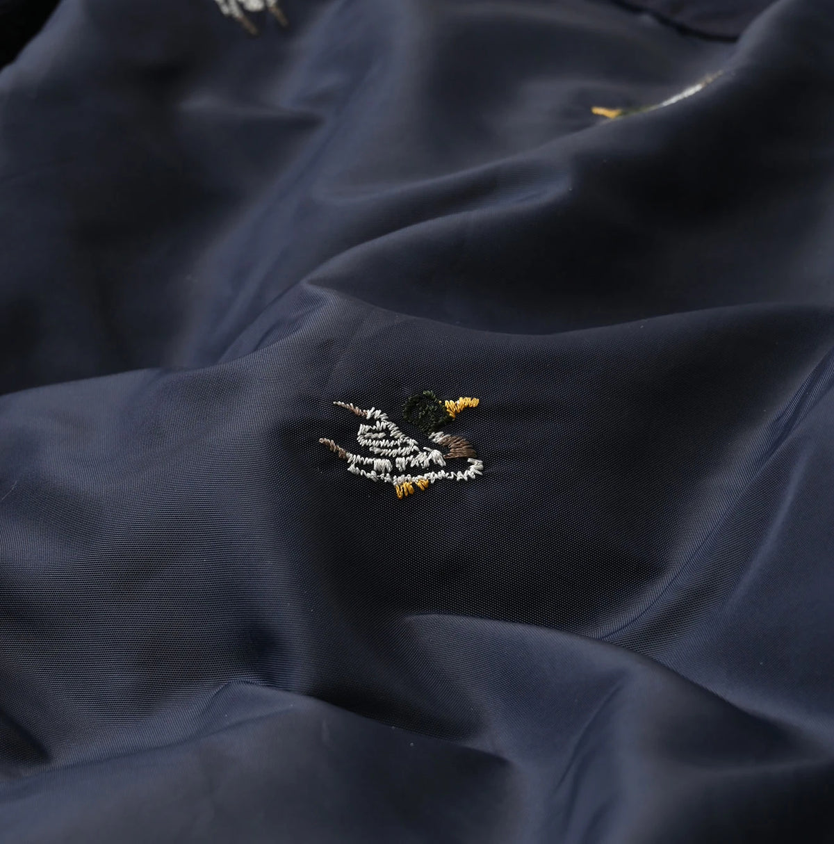 Indigo Thin Back Satin x Nylon 908 Vest