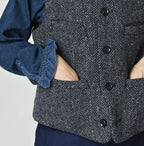 Donegal Tweed 908 Crew Vest