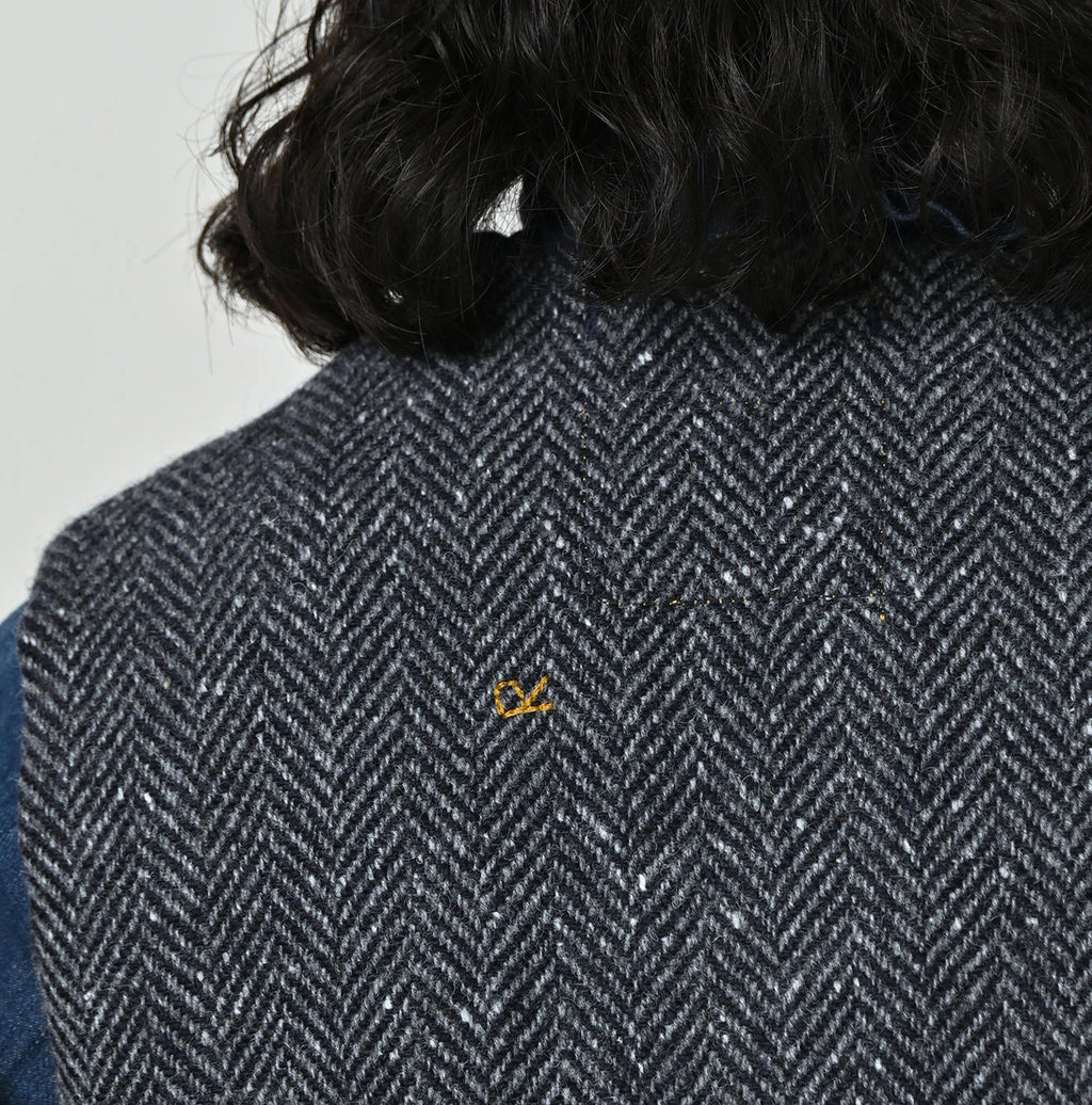 Donegal Tweed 908 Crew Vest