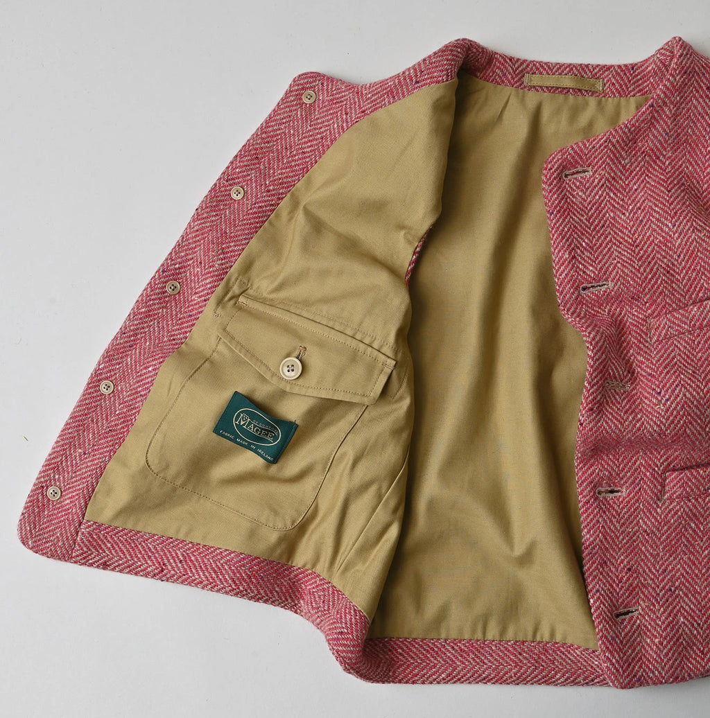 Donegal Tweed 908 Crew Vest
