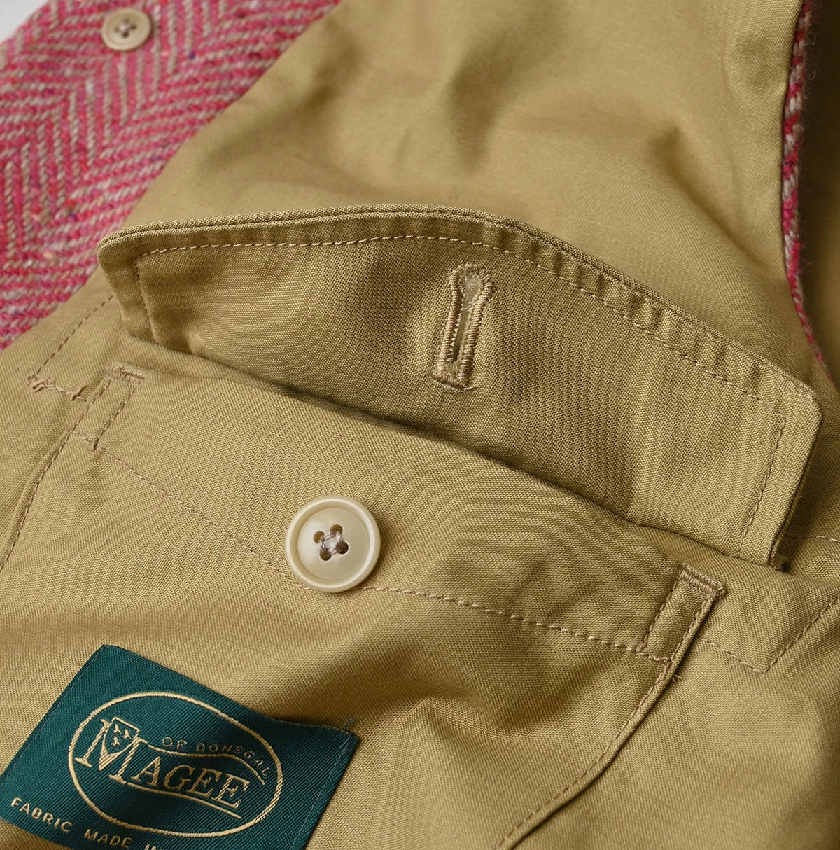 Donegal Tweed 908 Crew Vest
