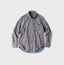 Double Woven 908 Loafer Button Down Shirt Indigo Glen Check