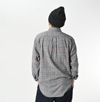 Double Woven 908 Loafer Button Down Shirt Male Model