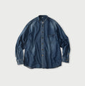 4.5 oz Shirt Denim 908 Stand Collar Shirt