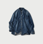 4.5 oz Shirt Denim 908 Stand Collar Shirt