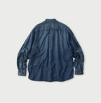4.5 oz Shirt Denim 908 Stand Collar Shirt