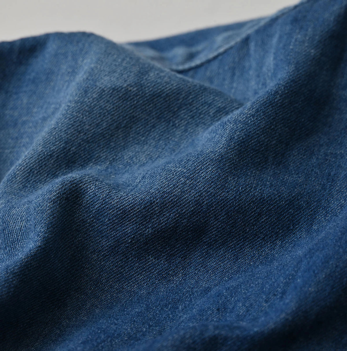 4.5 oz Shirt Denim 908 Stand Collar Shirt