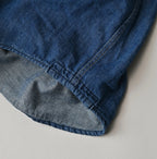 4.5 oz Shirt Denim 908 Stand Collar Shirt