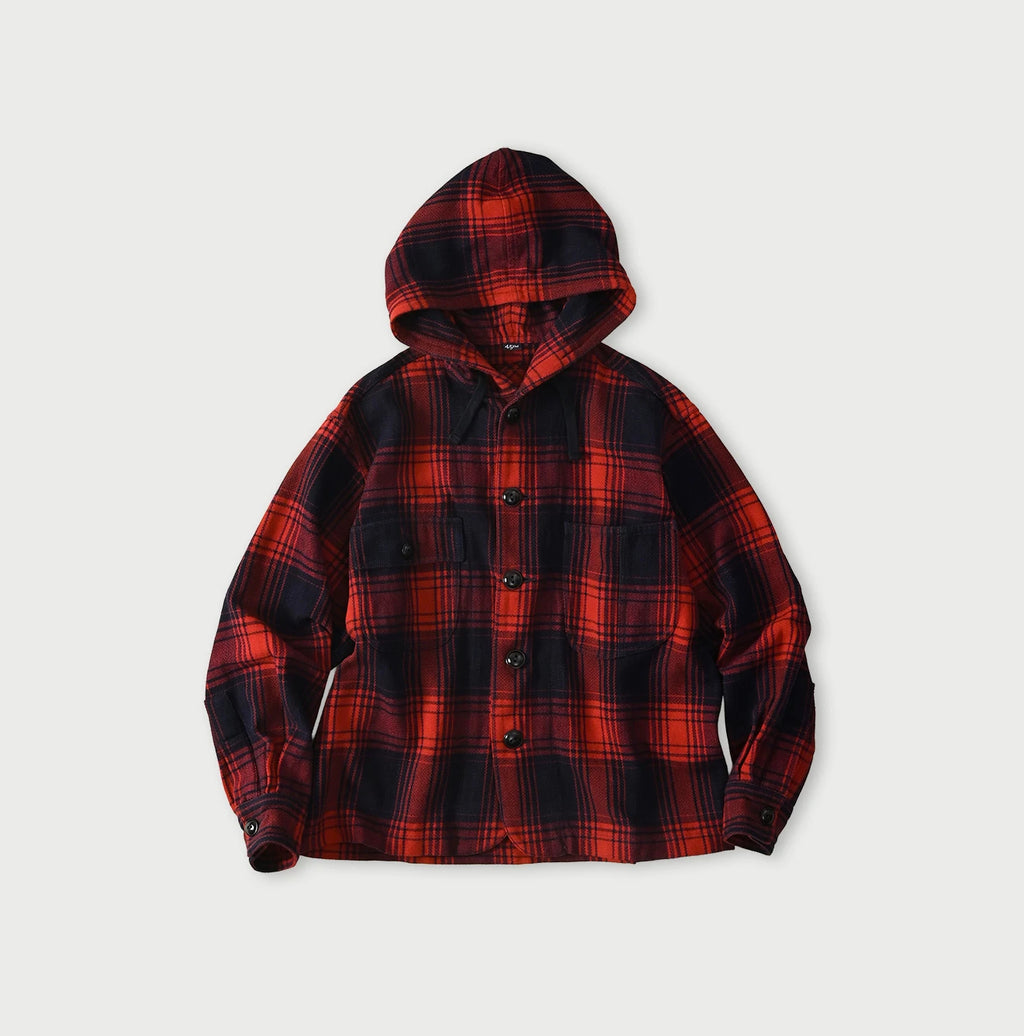 Indian Flannel 908 Buffalo Hooded Shirt