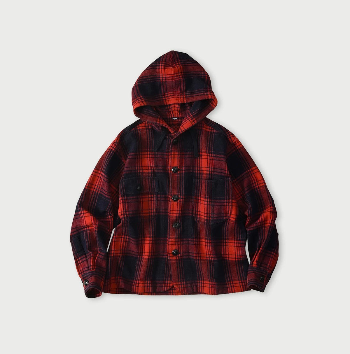 Indian Flannel 908 Buffalo Hooded Shirt