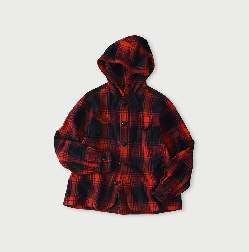 Indian Flannel 908 Buffalo Hooded Shirt