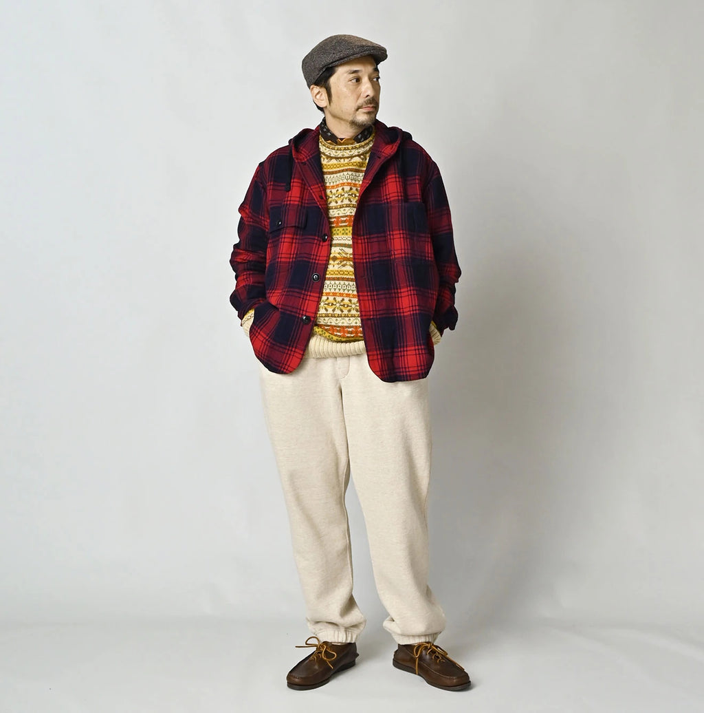 Indian Flannel 908 Buffalo Hooded Shirt