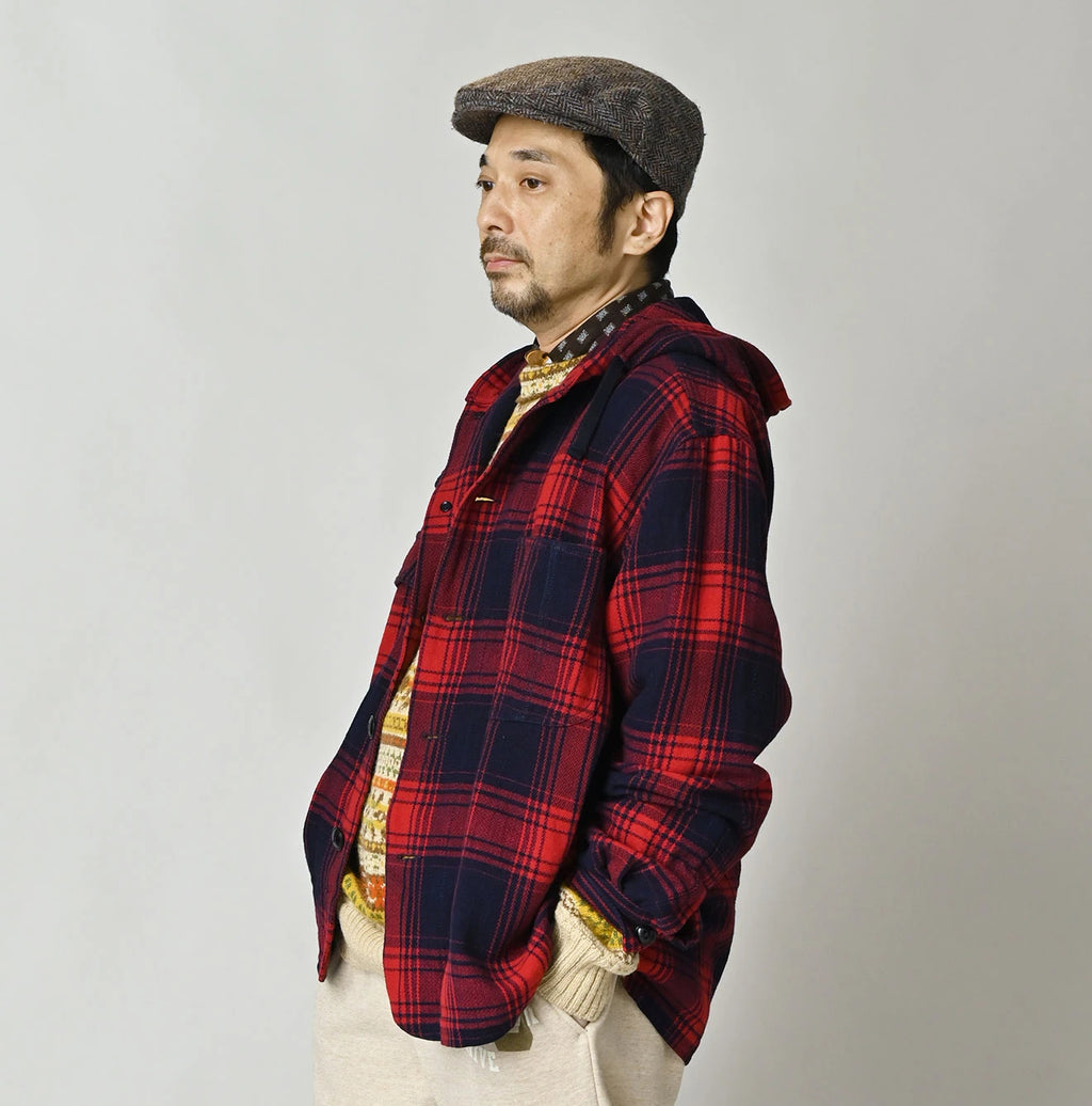 Indian Flannel 908 Buffalo Hooded Shirt